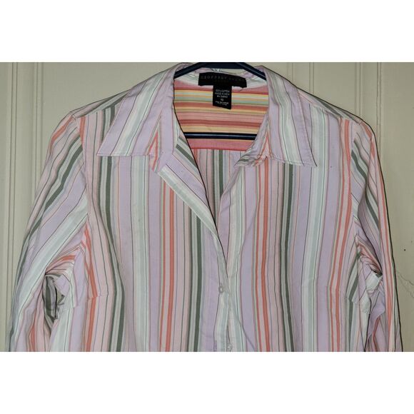 Geoffrey Beene Sport 3/4 sleeve top size 10 (T56) - Picture 3 of 7